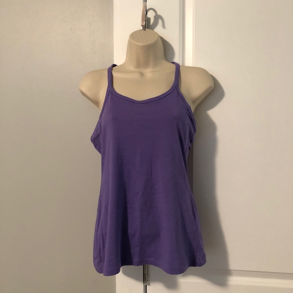 Purple GapBody Workout Tank - Size M